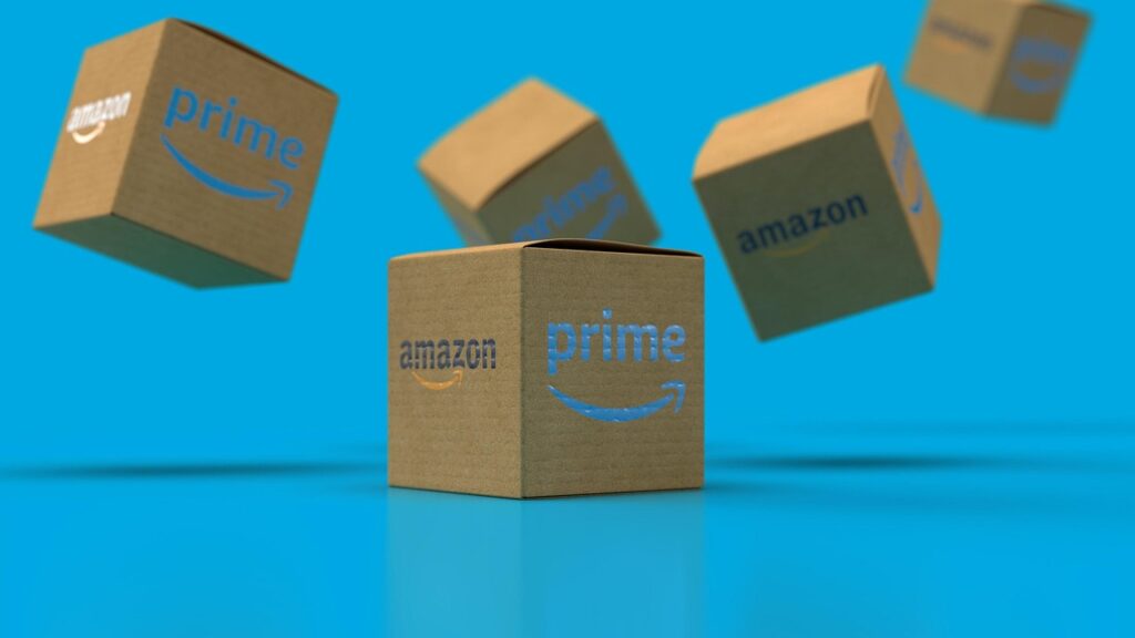 Amazonの段ボール