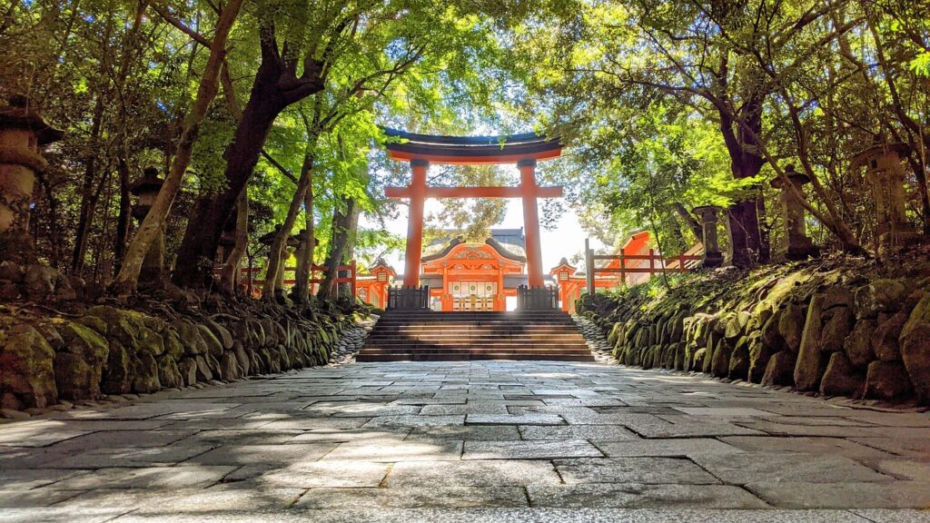 神社の鳥居